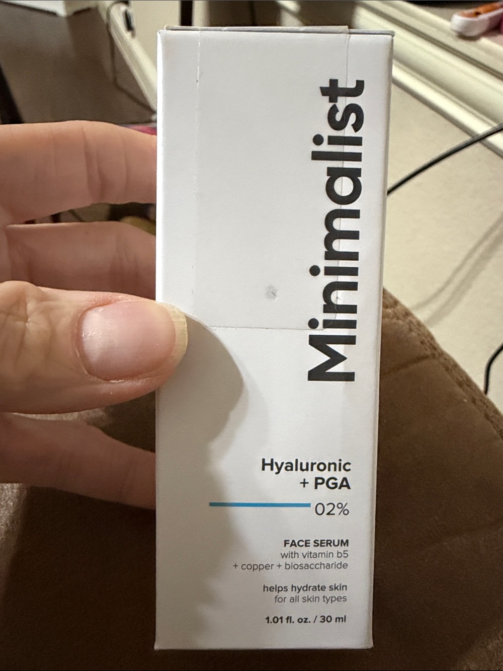 Hyaluronic + PGA Face Serum — White Hydrating Serum